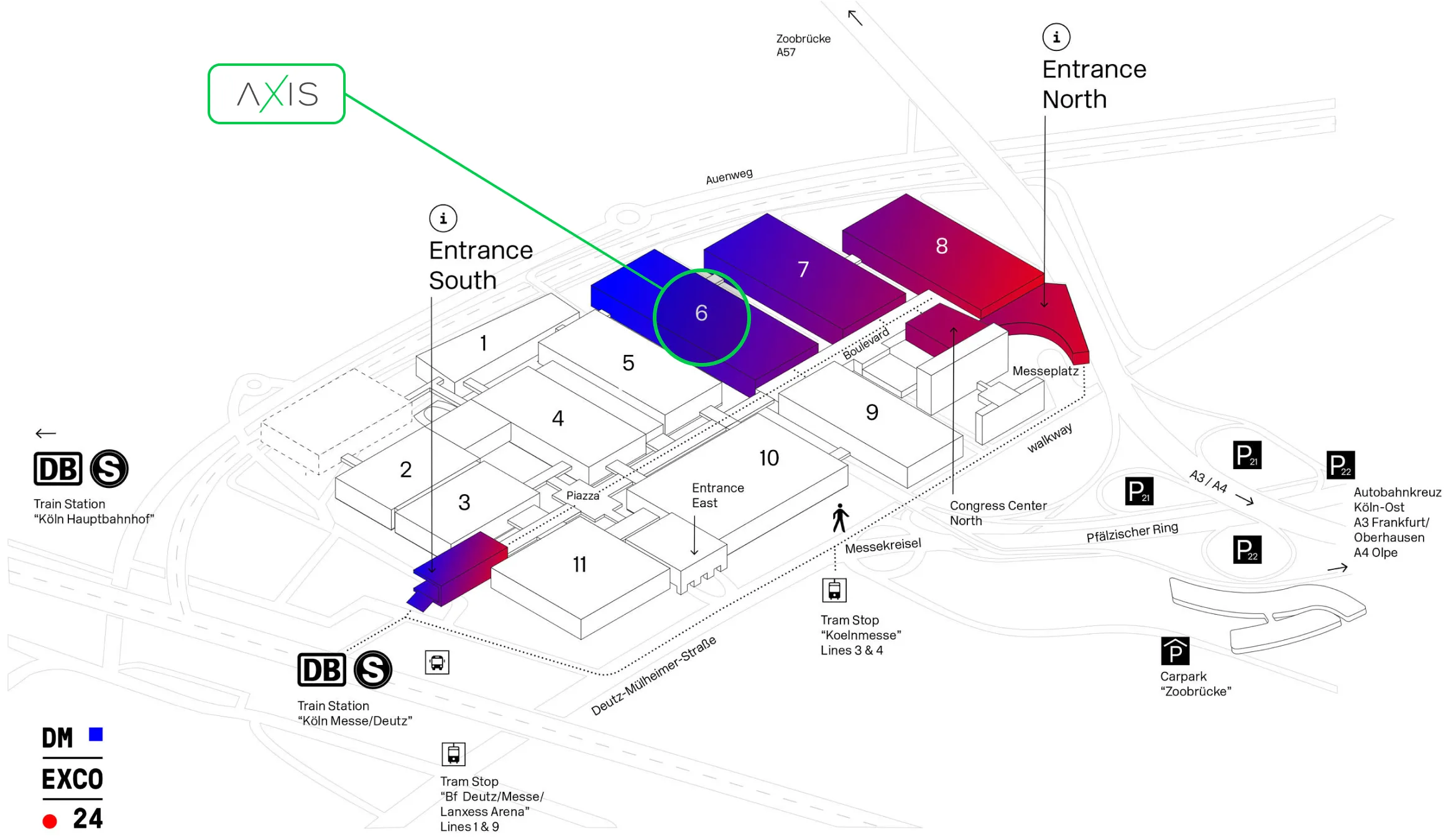 DMEXCO Map