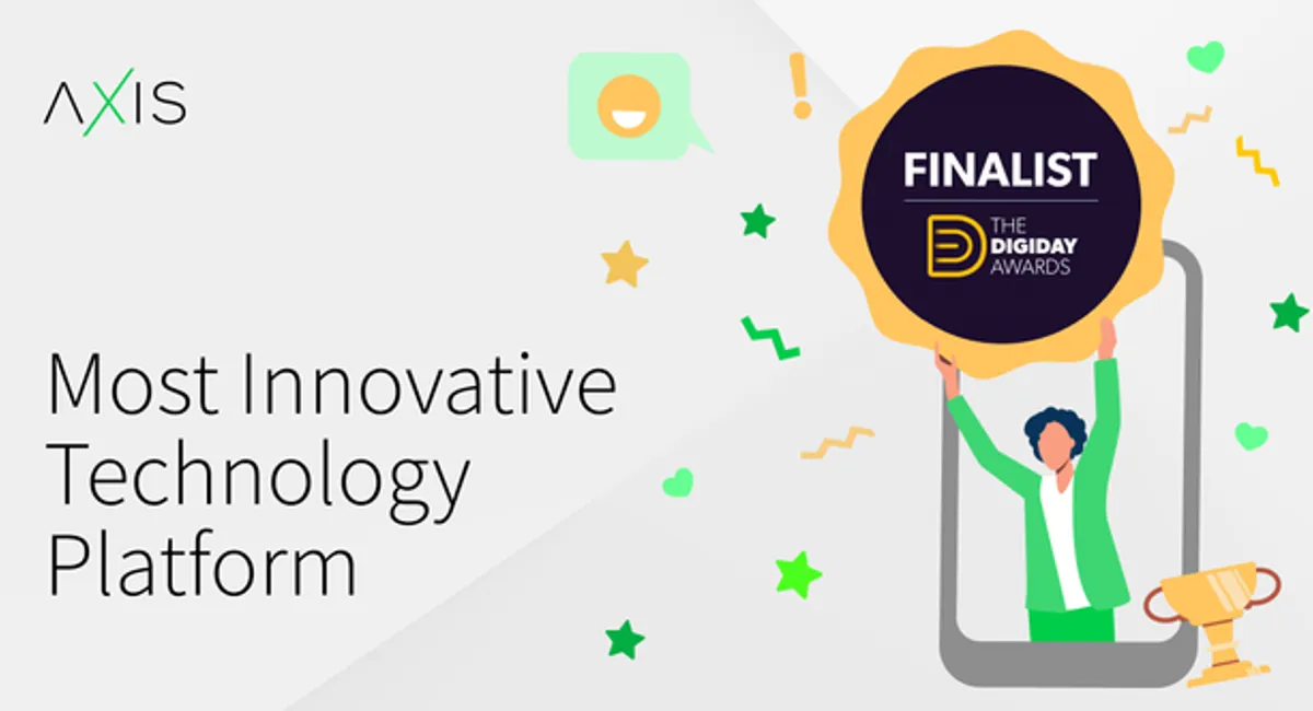 Axis Named Finalist for Most Innovative Technology Platform at the 2024 Digiday Awards