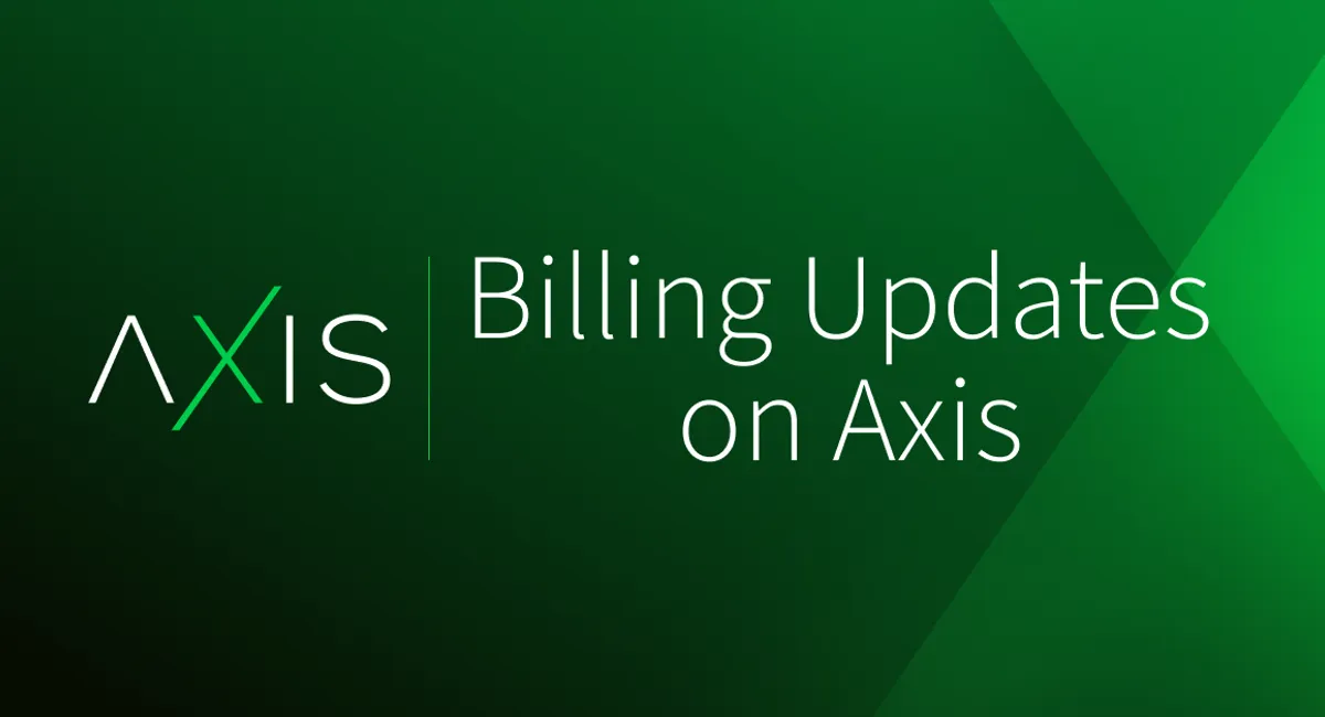 Dedicated Email Addresses For Billing on Axis